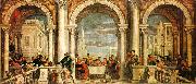  Paolo  Veronese Feast in the House of Levi USA oil painting artist